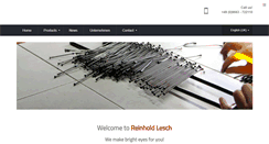 Desktop Screenshot of lesch.de